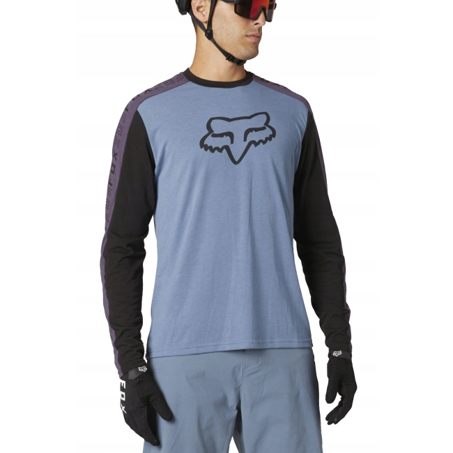 Koszulka rowerowa Fox Ranger DR LS Blue